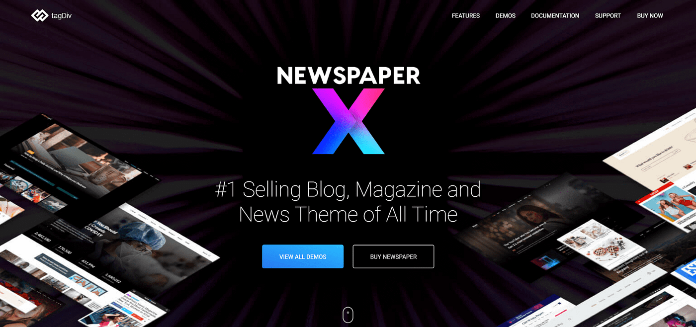 Best WordPress Themes: Newspaper