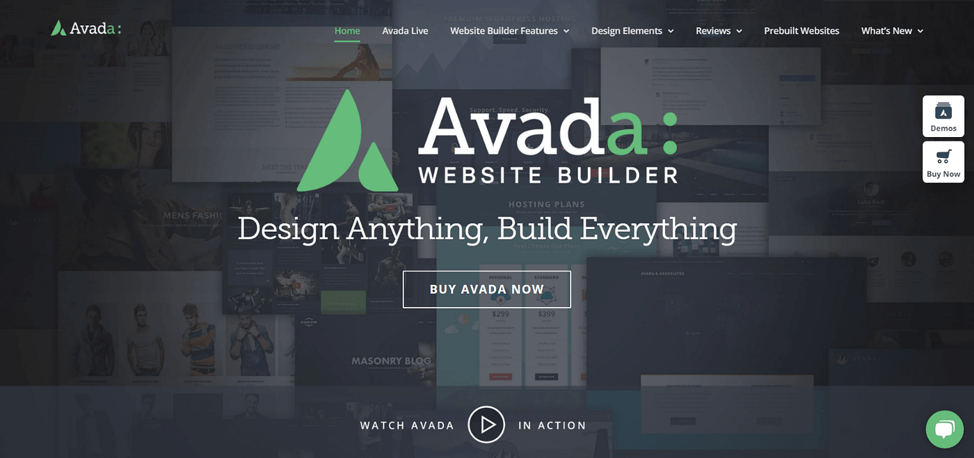 Best WordPress Themes: Avada