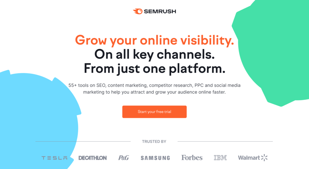 Business Tools Semrush